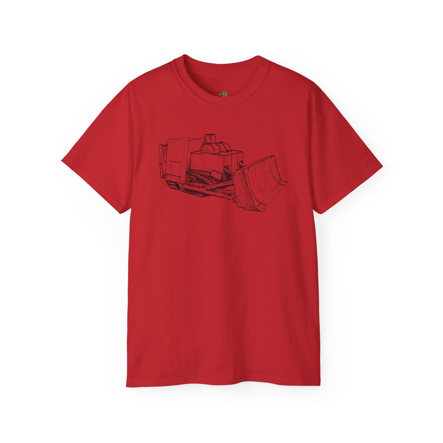 T-Shirt - Killdozer (black and white illustration)