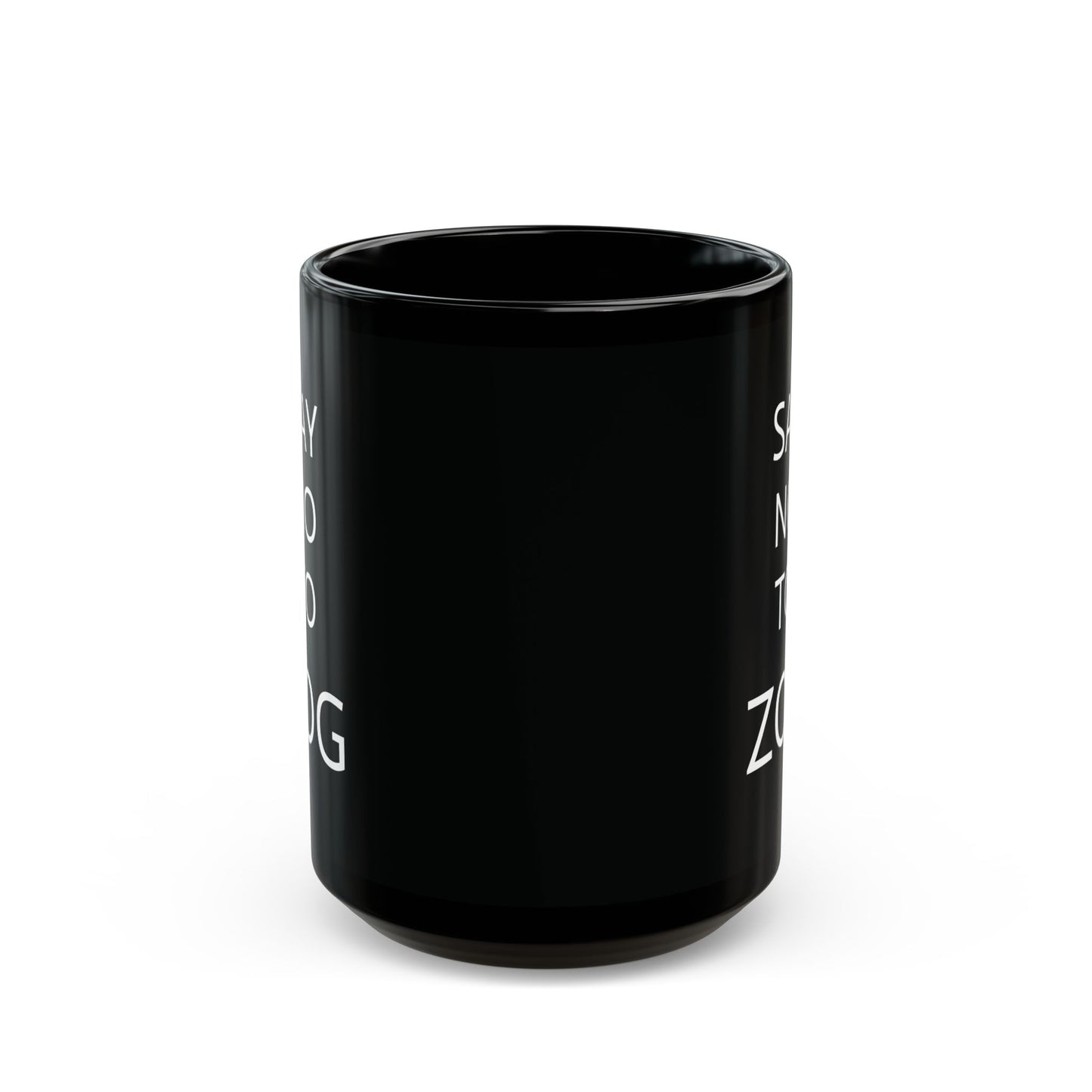 11oz/15oz black ceramic mug - Zeroing Out Gains