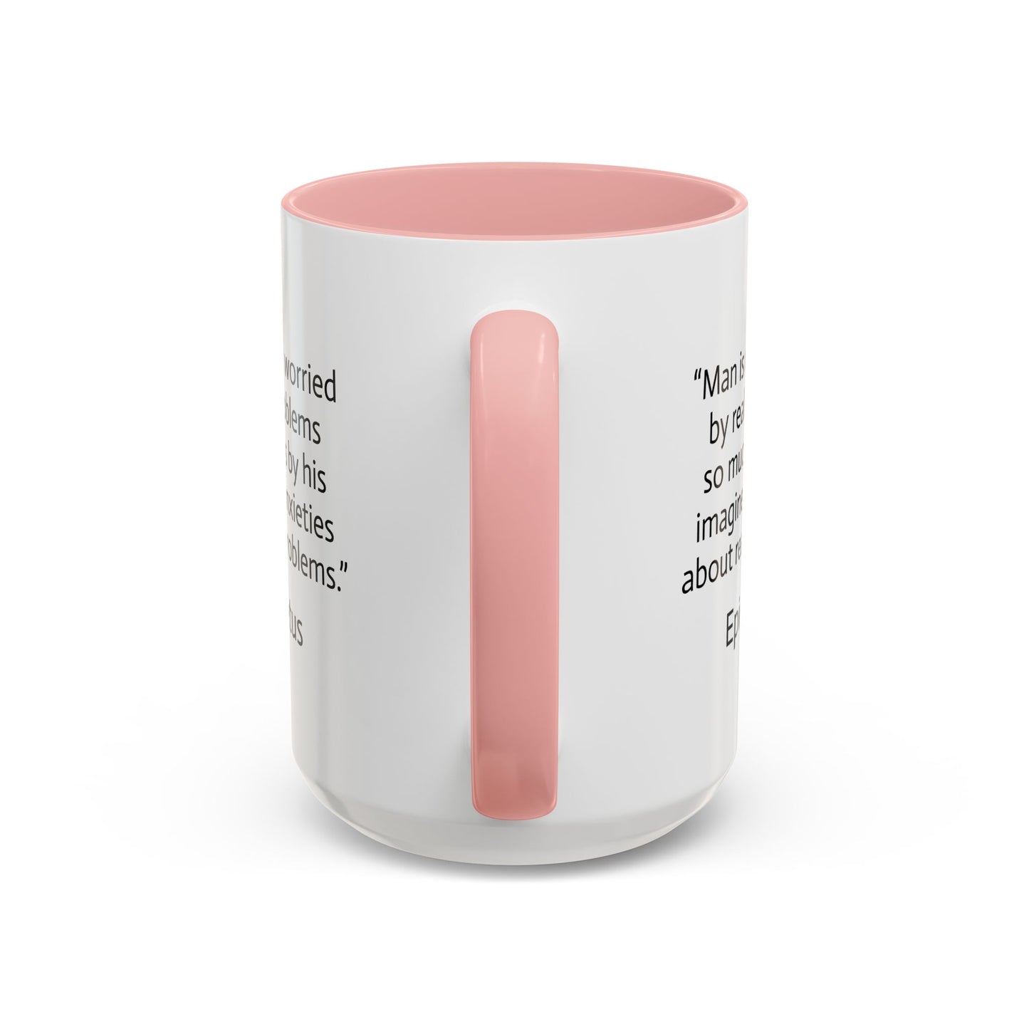 11oz/15oz mug of color - Imagined Anxieties quote