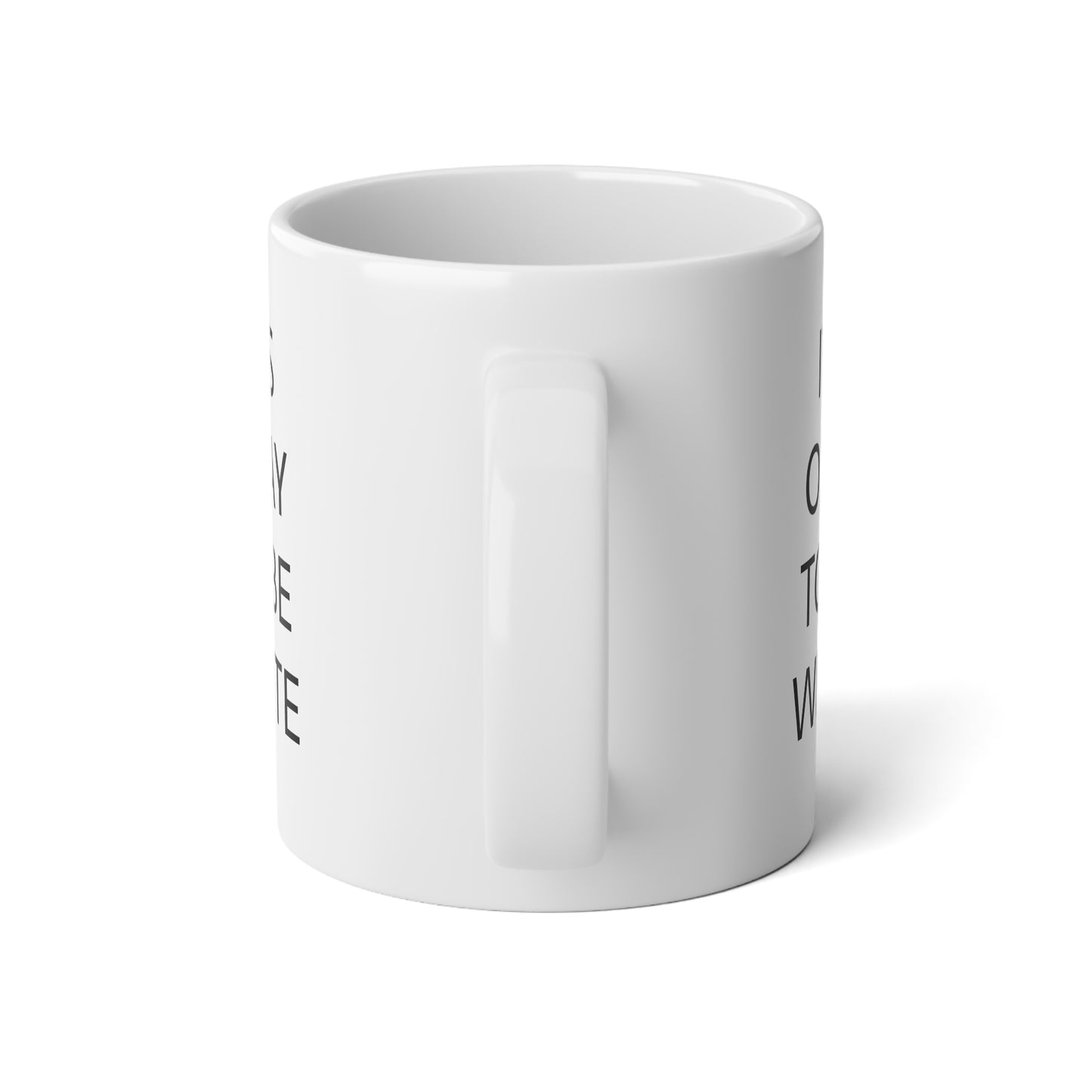 20oz ceramic mug - IOTBW