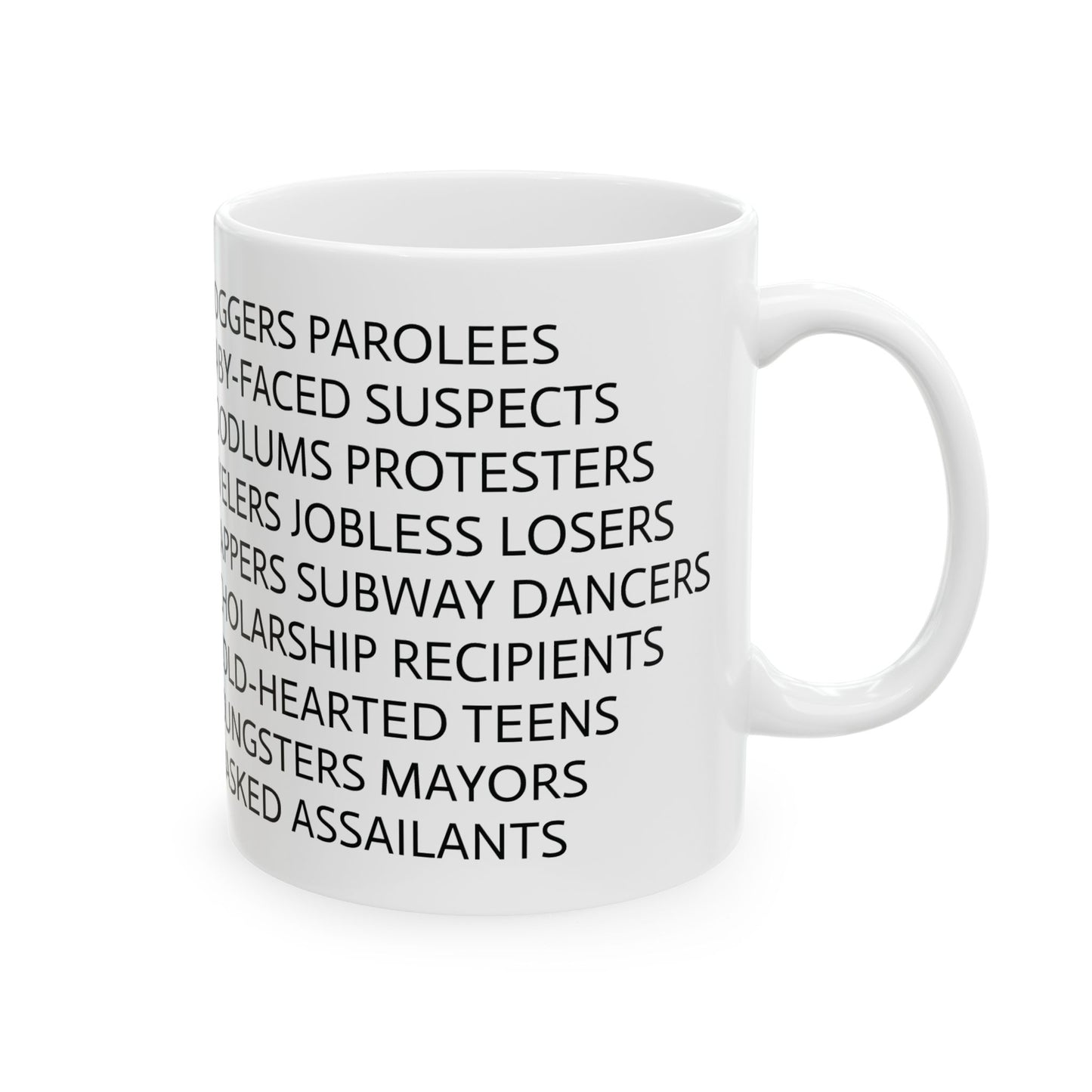 11oz ceramic mug - Euphemisms
