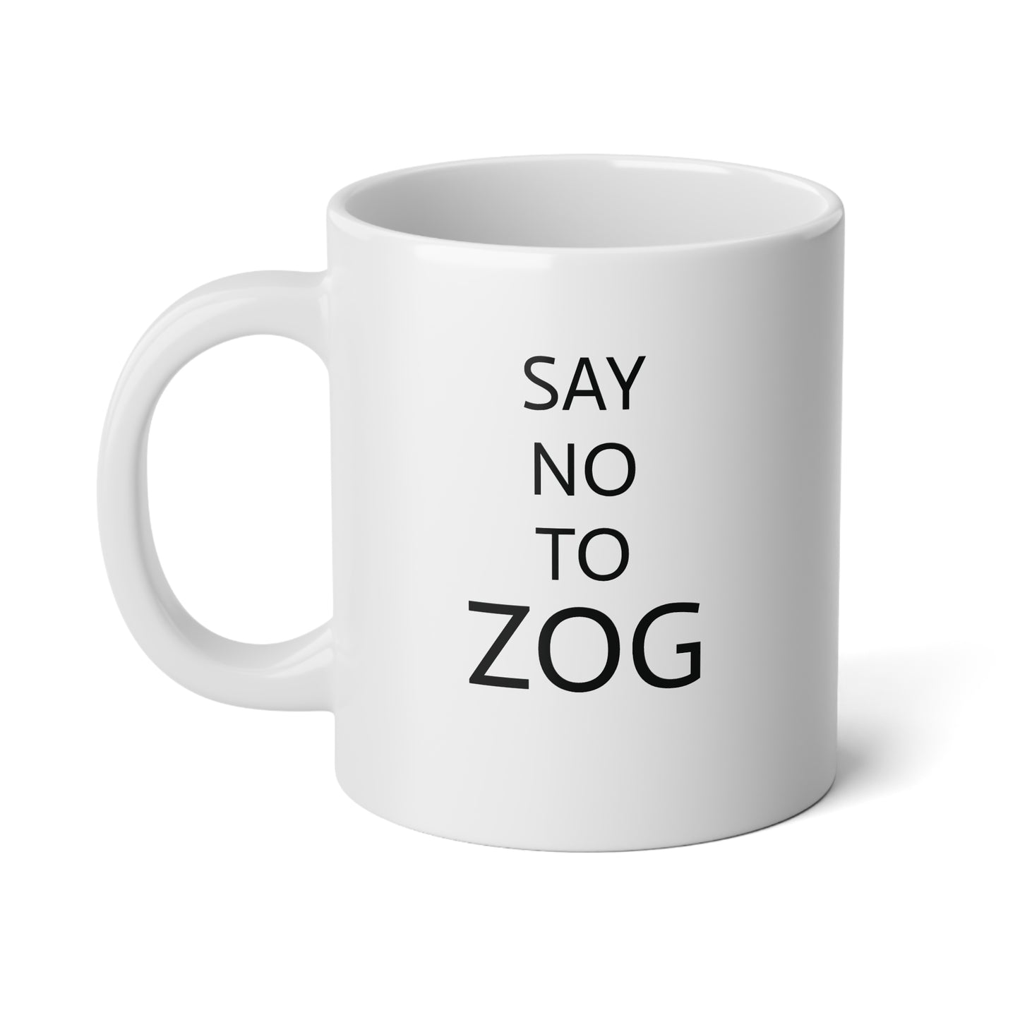 20oz ceramic mug - Zeroing Out Gains