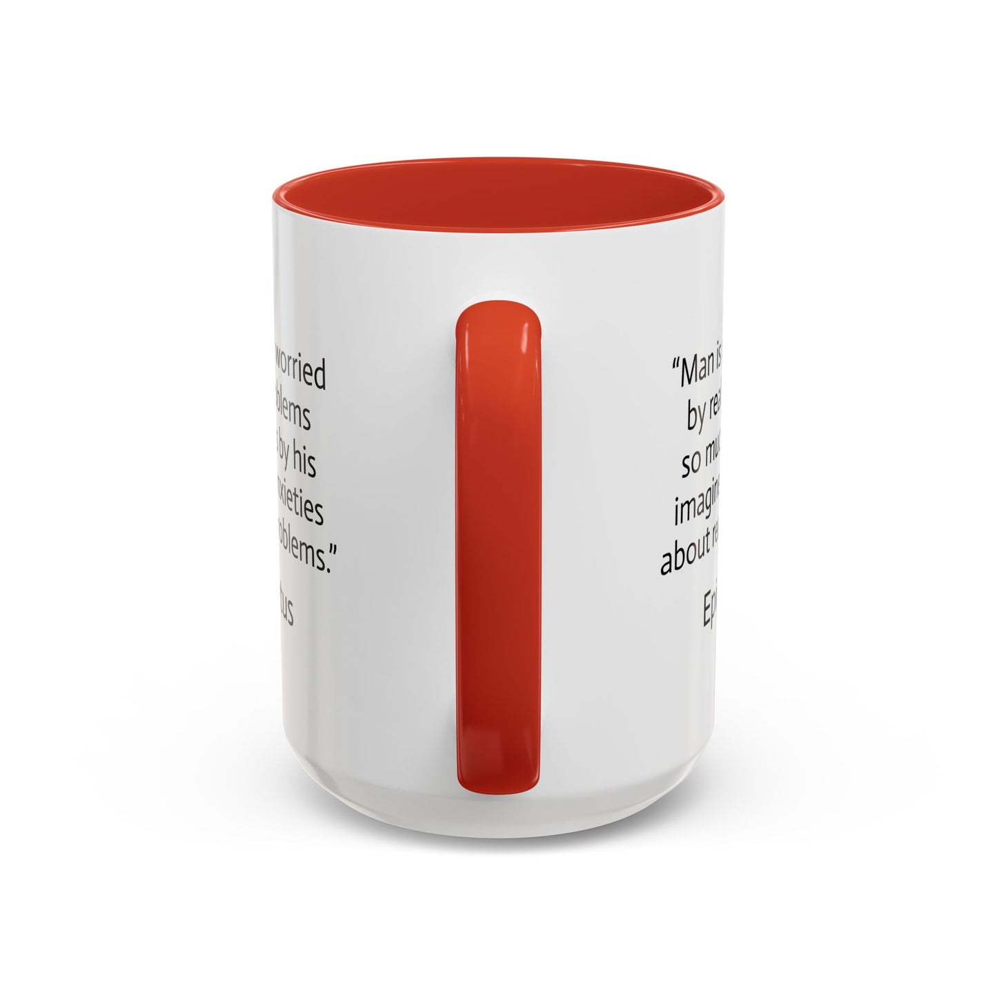 11oz/15oz mug of color - Imagined Anxieties quote