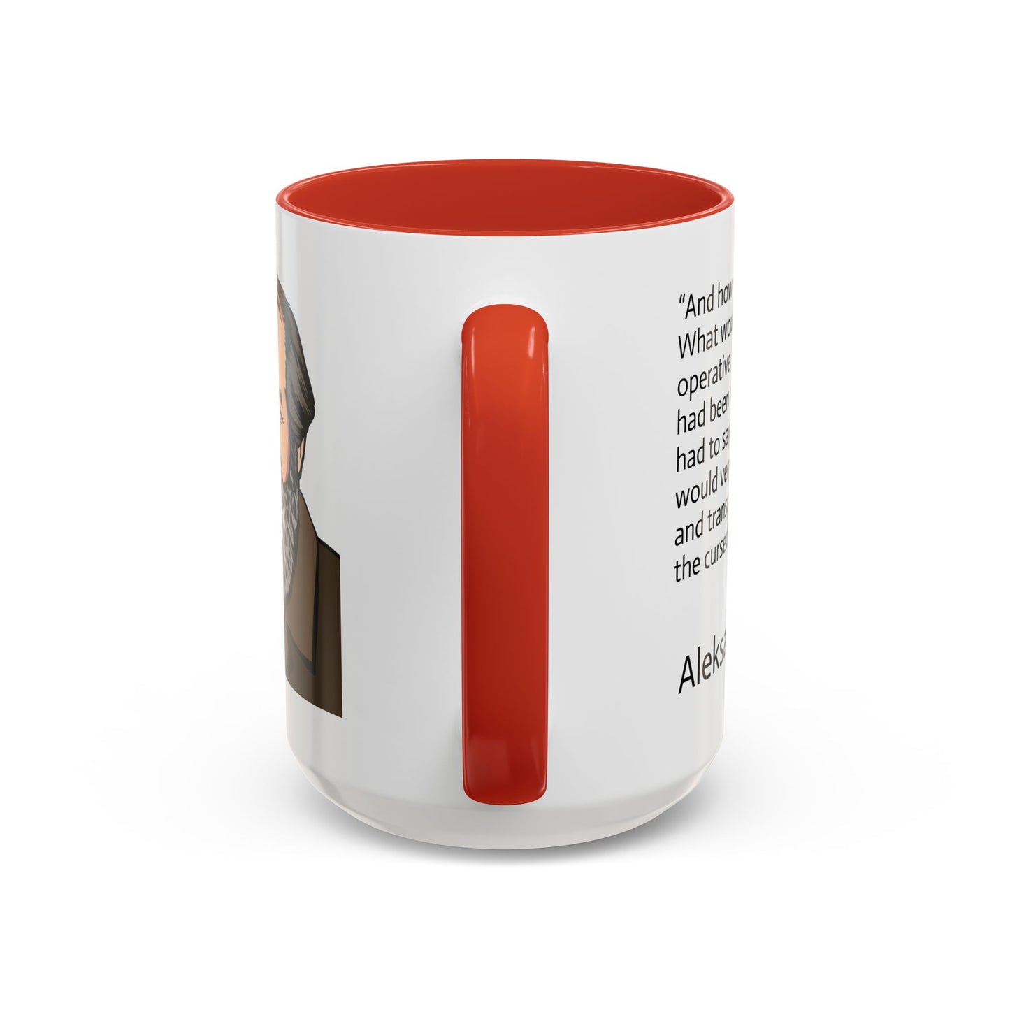 11oz/15oz mug of color - And how we burned Solzhenitsyn quote