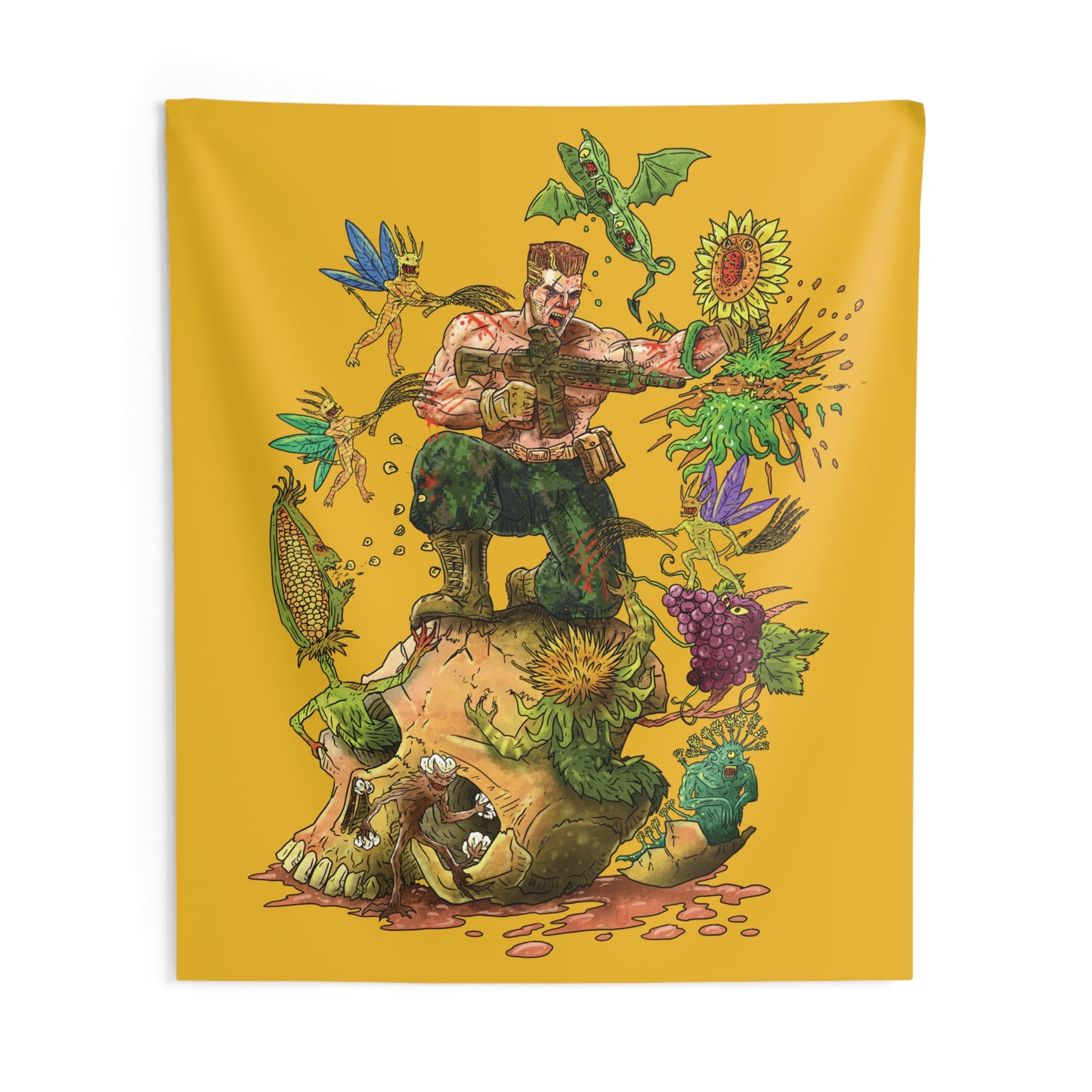 Tapestry - Seed oils (skull)