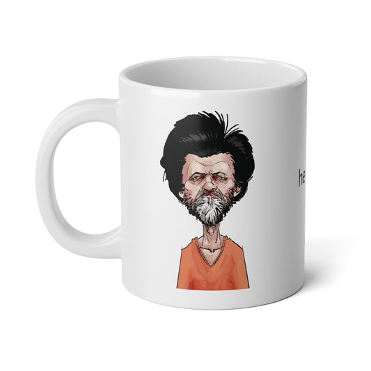 20oz ceramic mug - Uncle Ted - he knew