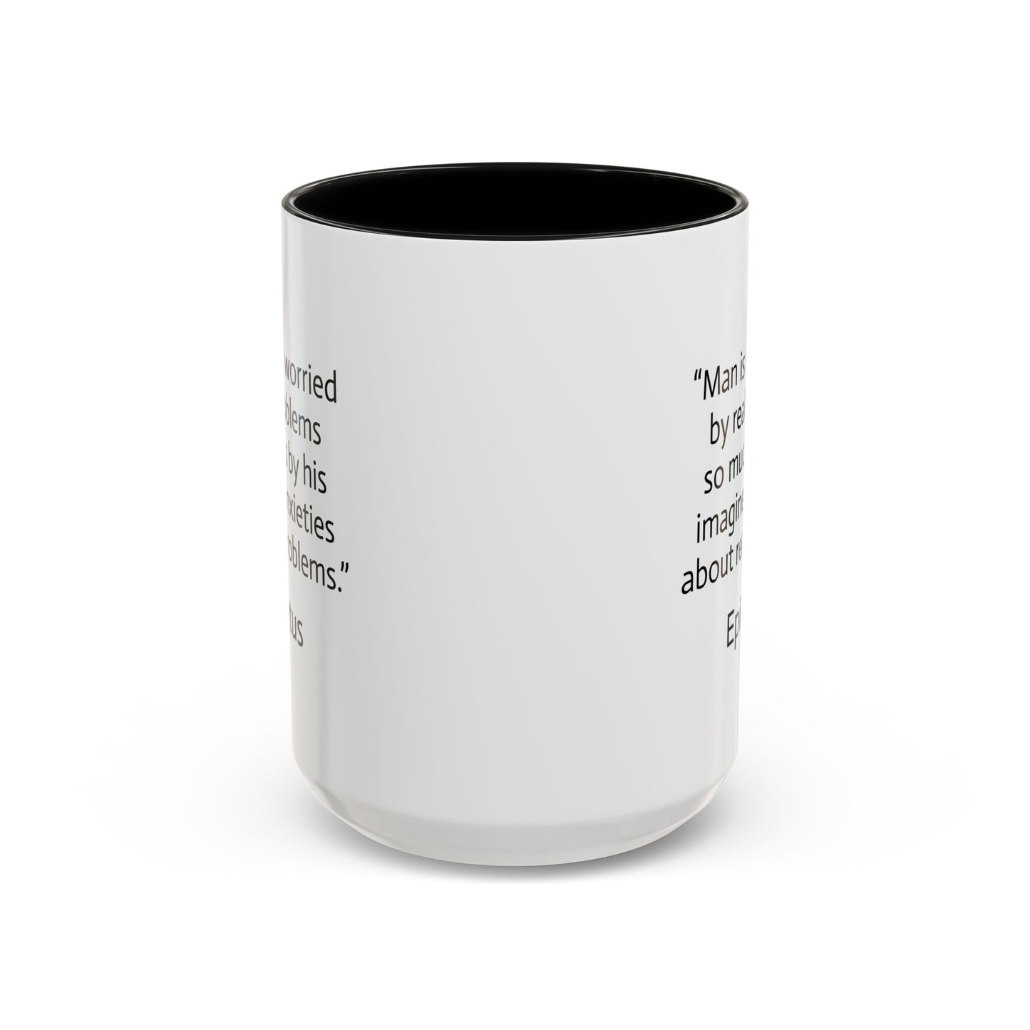 11oz/15oz mug of color - Imagined Anxieties quote