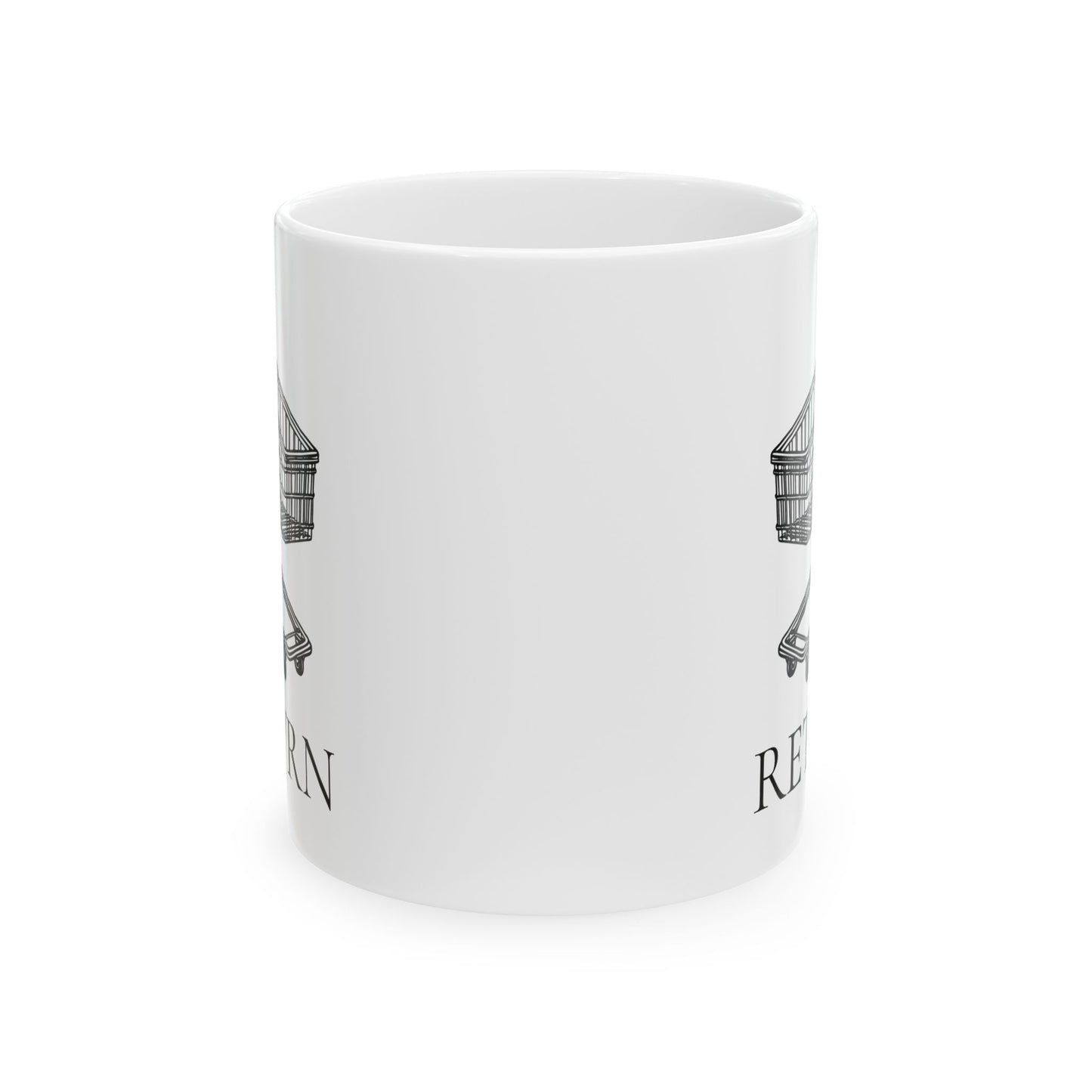 11oz ceramic mug - RETVRN
