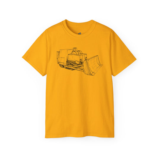 T-Shirt - Killdozer (black and white illustration)