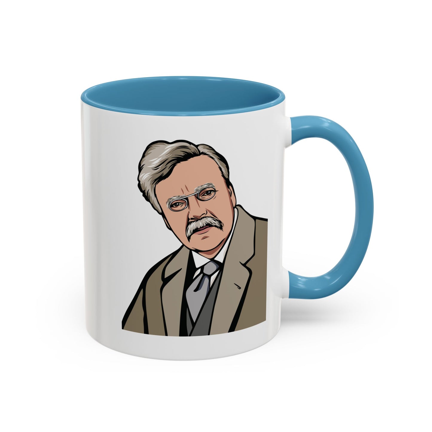 11oz/15oz mug of color - G.K. Chesterton on politicians