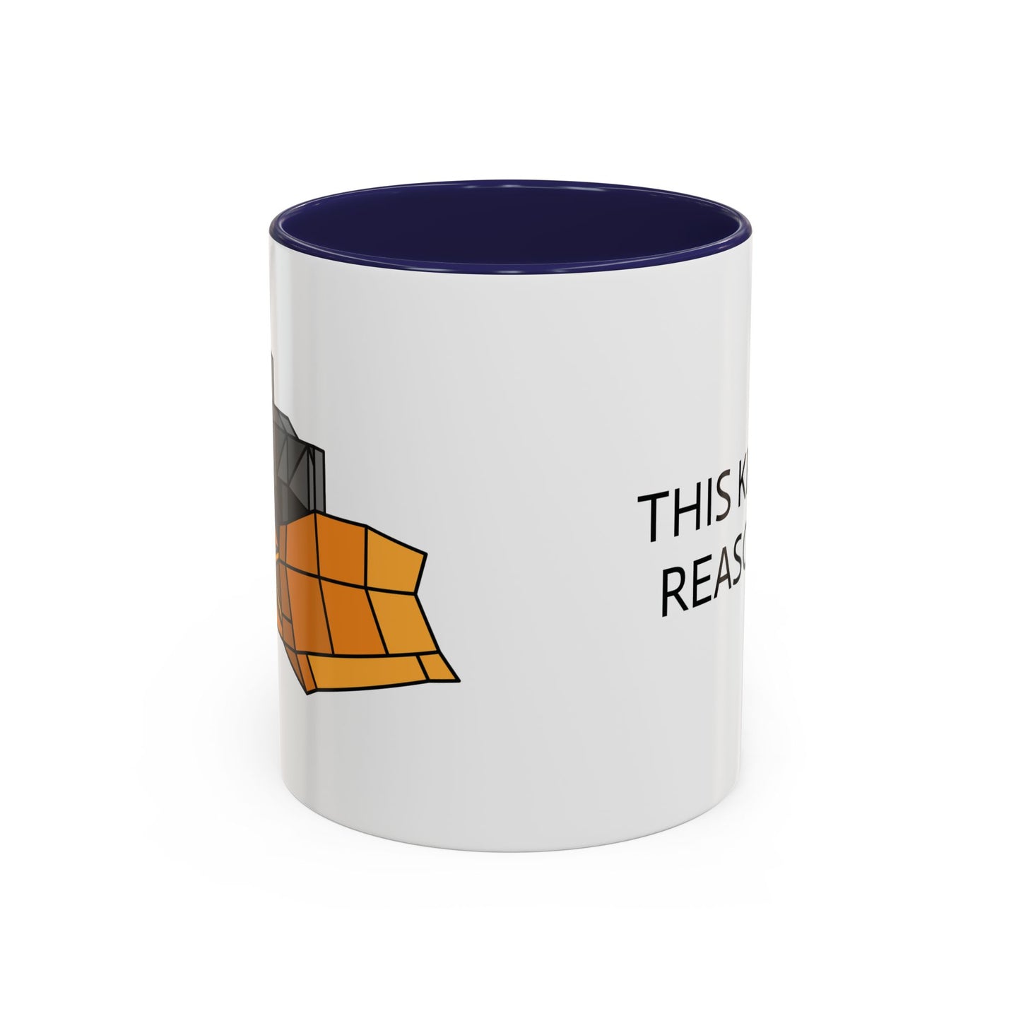 11oz/15oz mug of color - Killdozer - This keeps me reasonable (geometric)