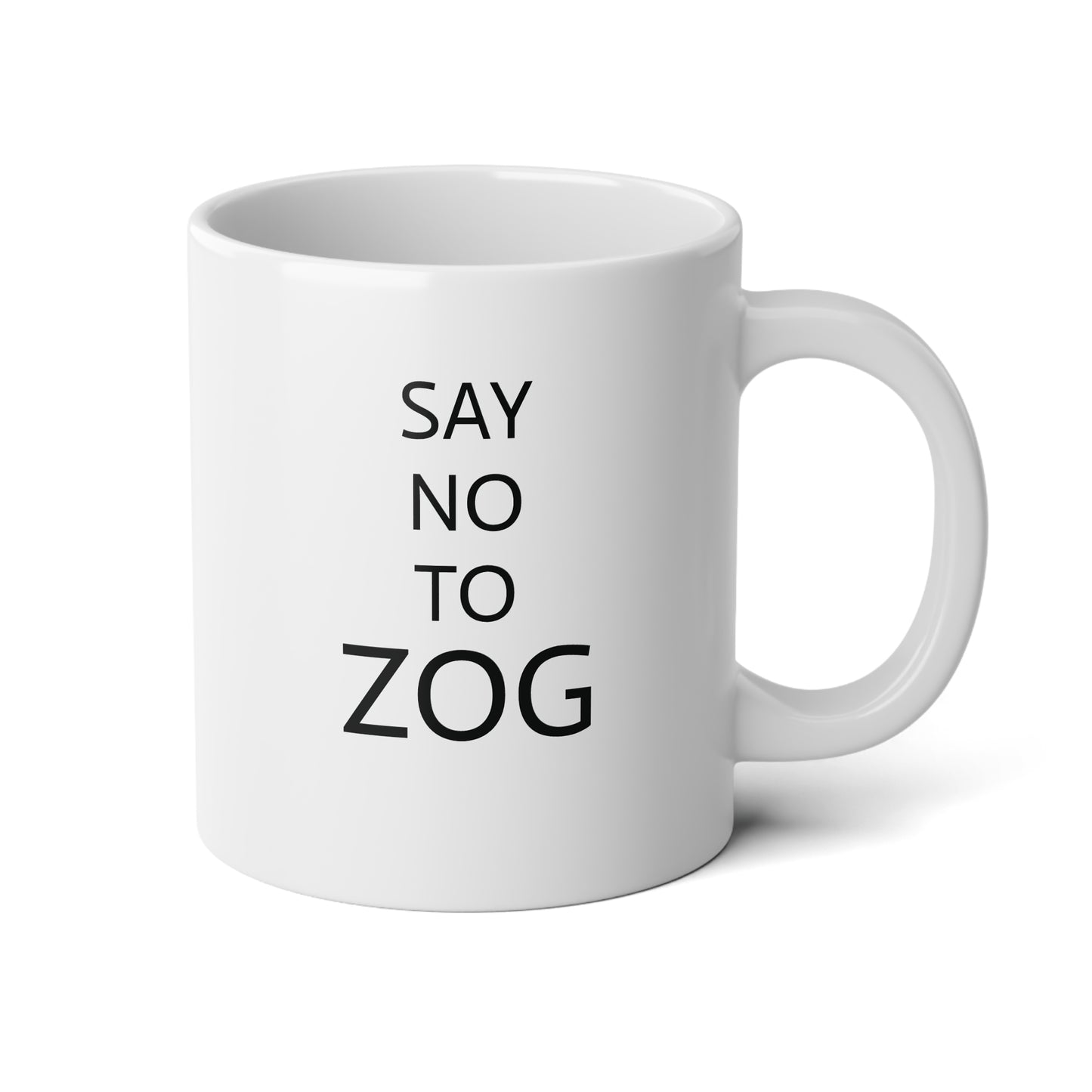 20oz ceramic mug - Zeroing Out Gains