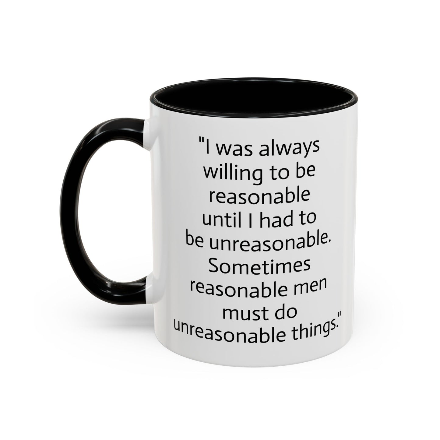 11oz/15oz mug of color - Marvin Heemeyer - Reasonable man quote