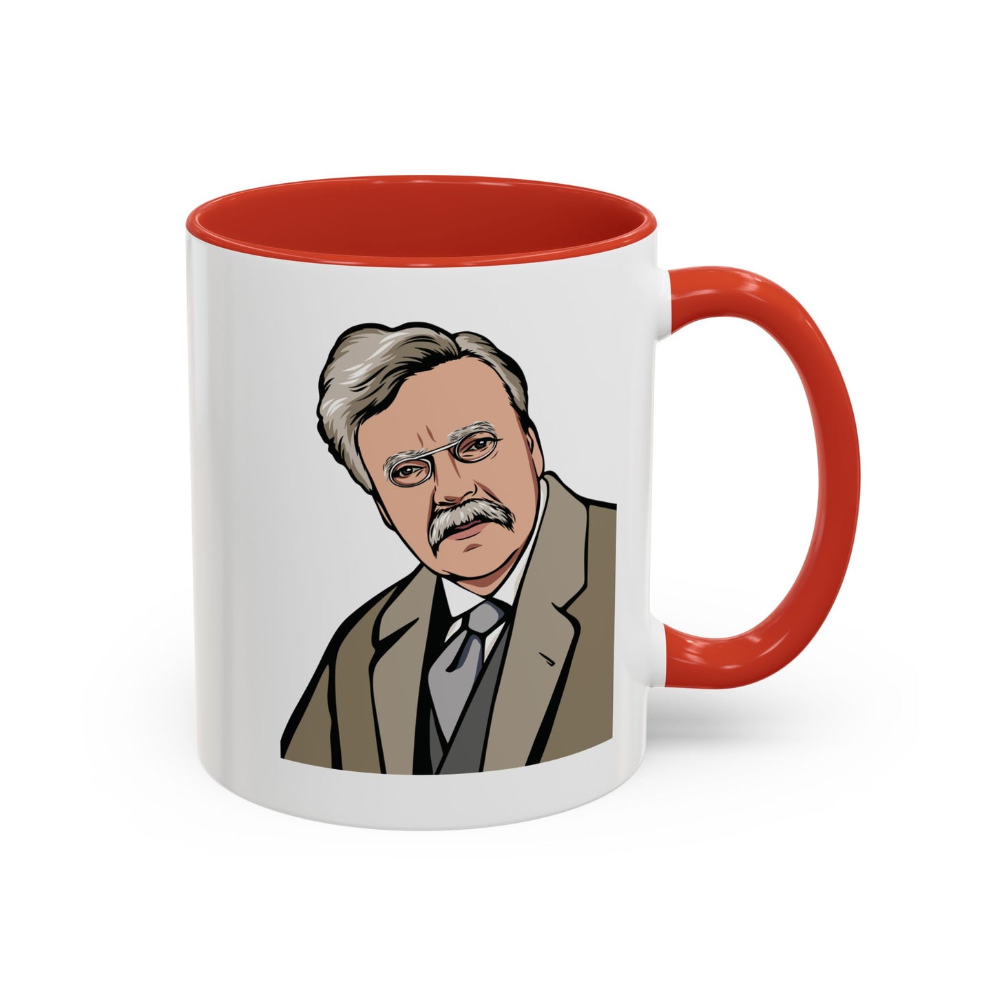 11oz/15oz mug of color - G.K. Chesterton on politicians