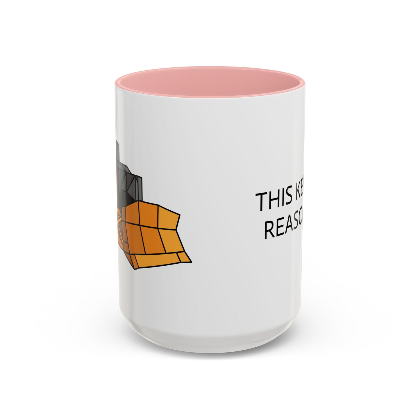 11oz/15oz mug of color - Killdozer - This keeps me reasonable (geometric)