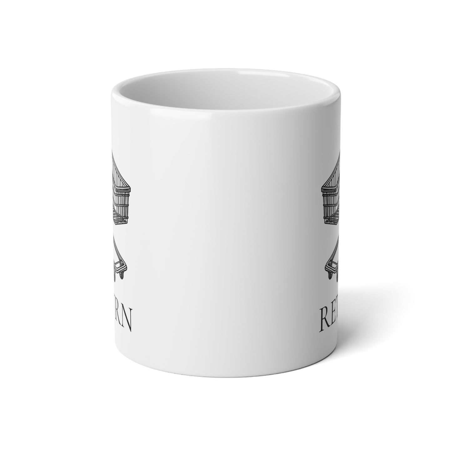 20oz ceramic mug - RETVRN