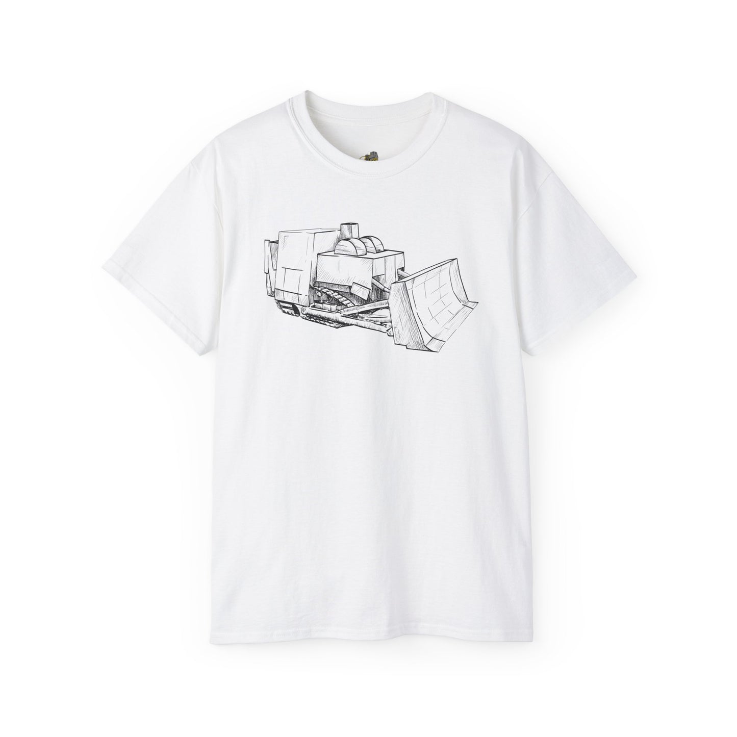 T-Shirt - Killdozer (black and white illustration)