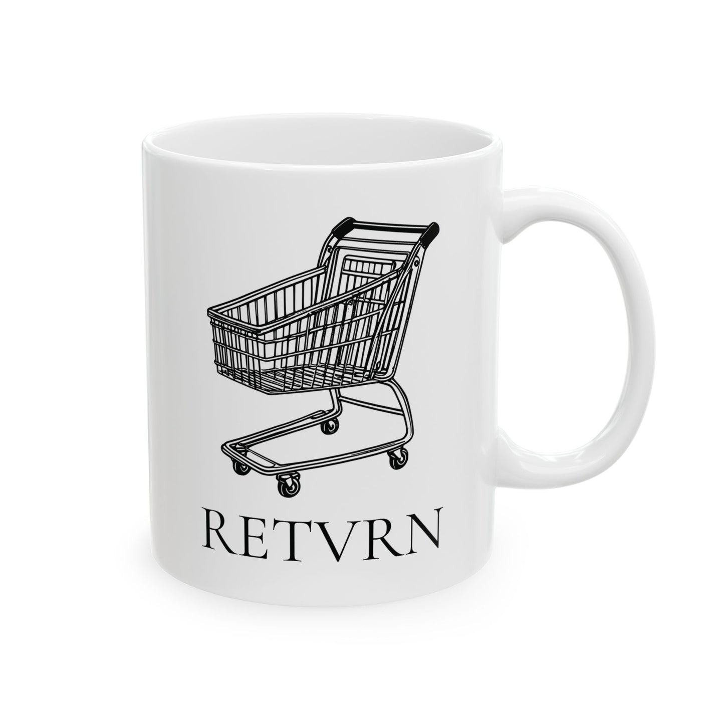 11oz ceramic mug - RETVRN