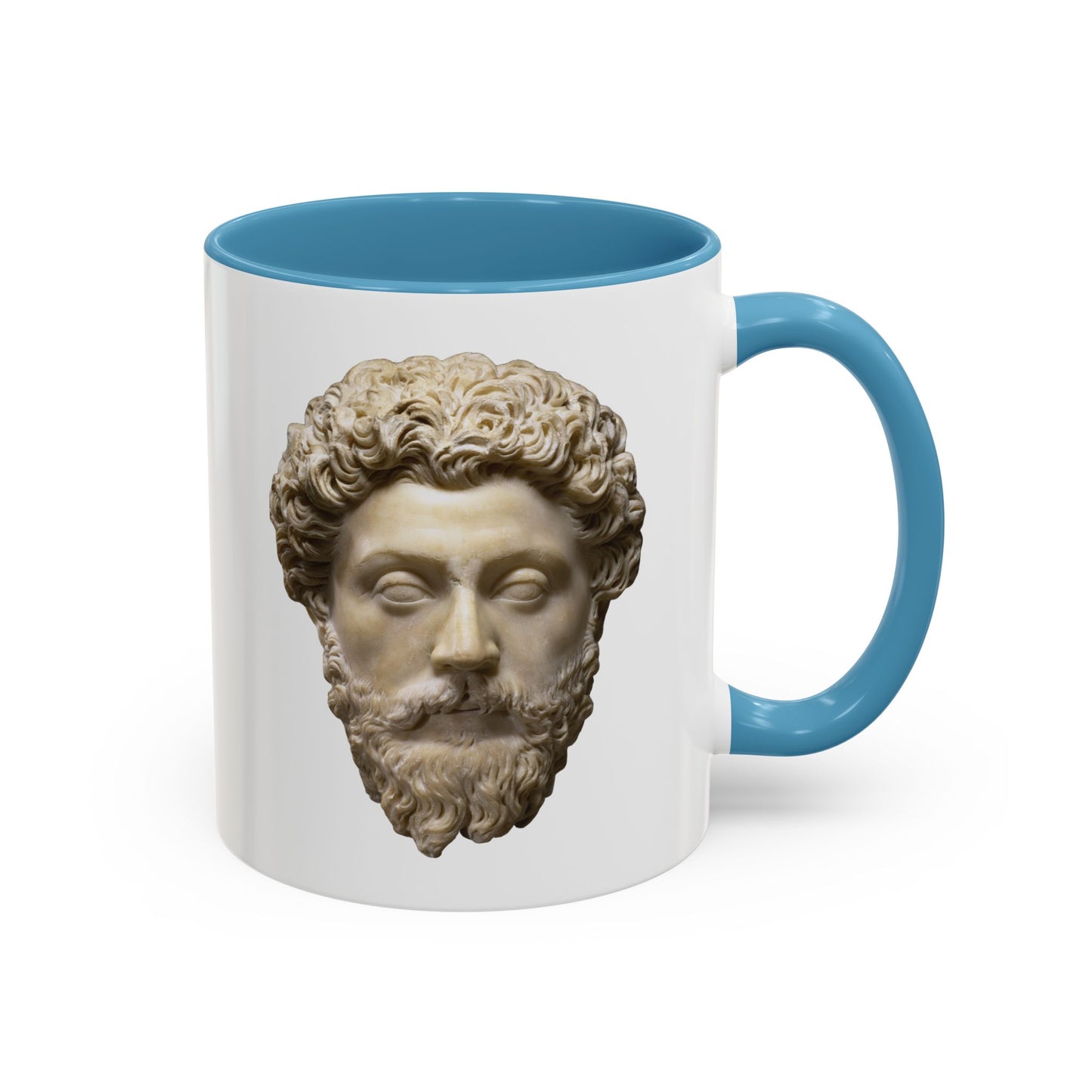 11oz/15oz mug of color - Marcus Aurelius - never let the future disturb you