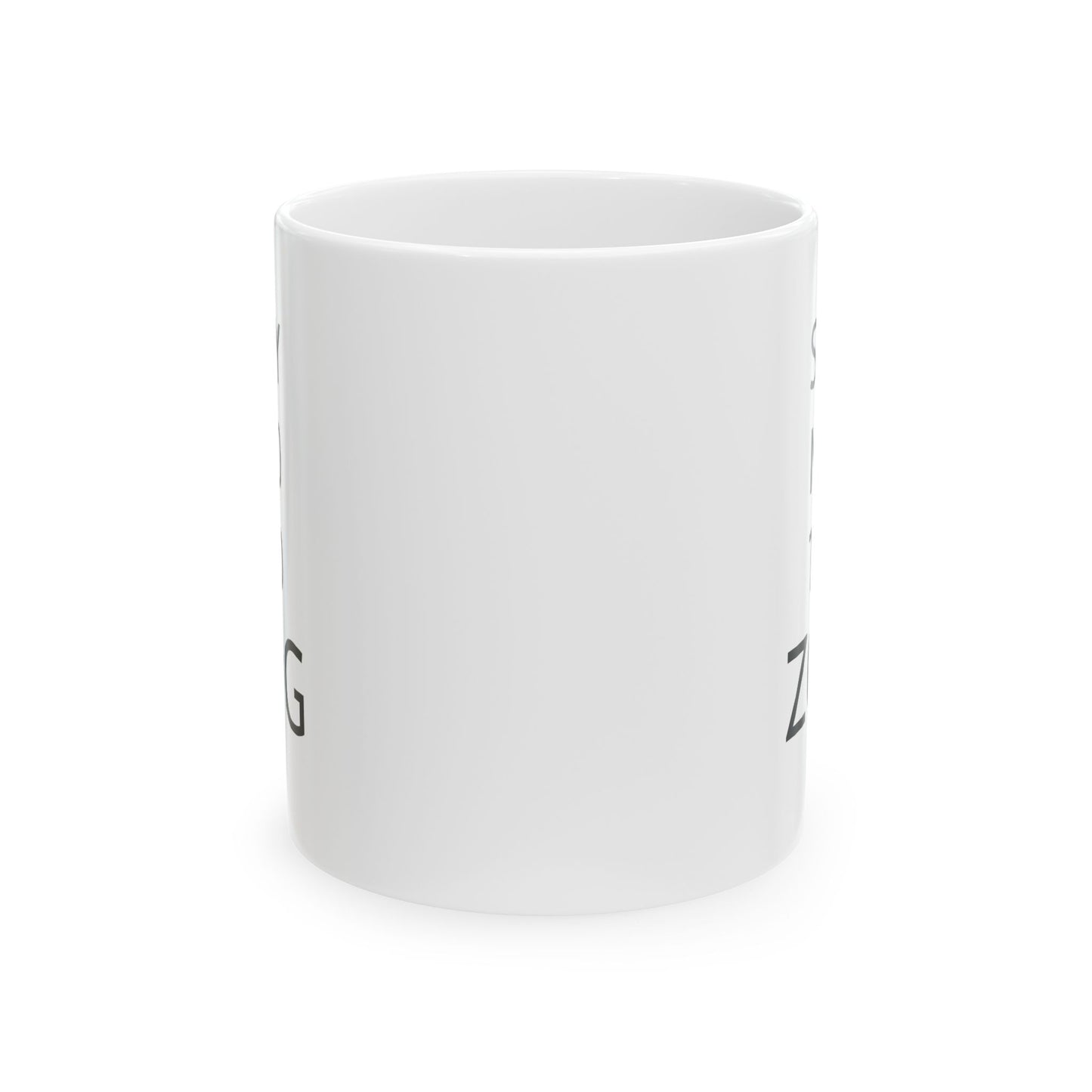 11oz ceramic mug - Zeroing Out Gains