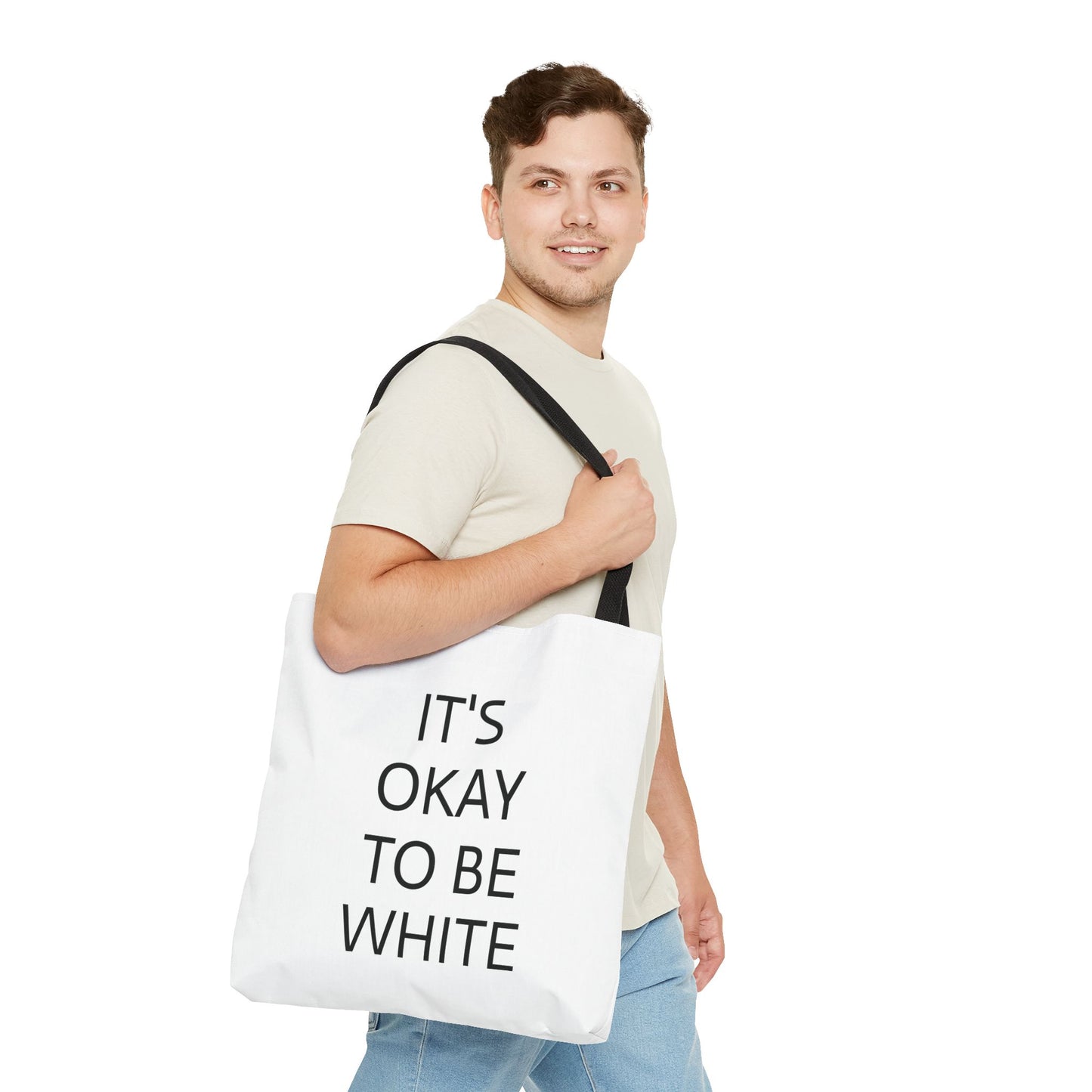 18"x18" tote bag - IOTBW