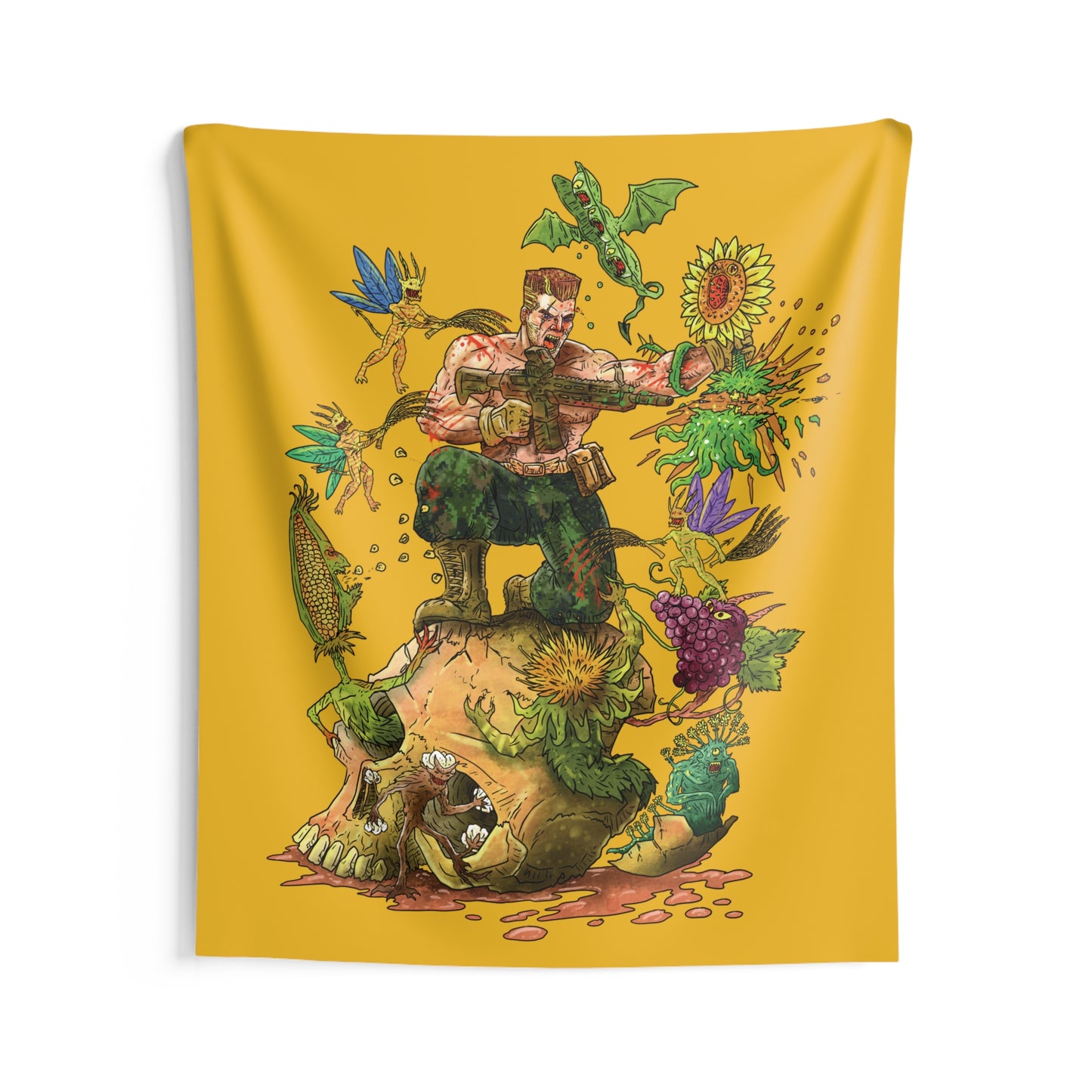 Tapestry - Seed oils (skull)