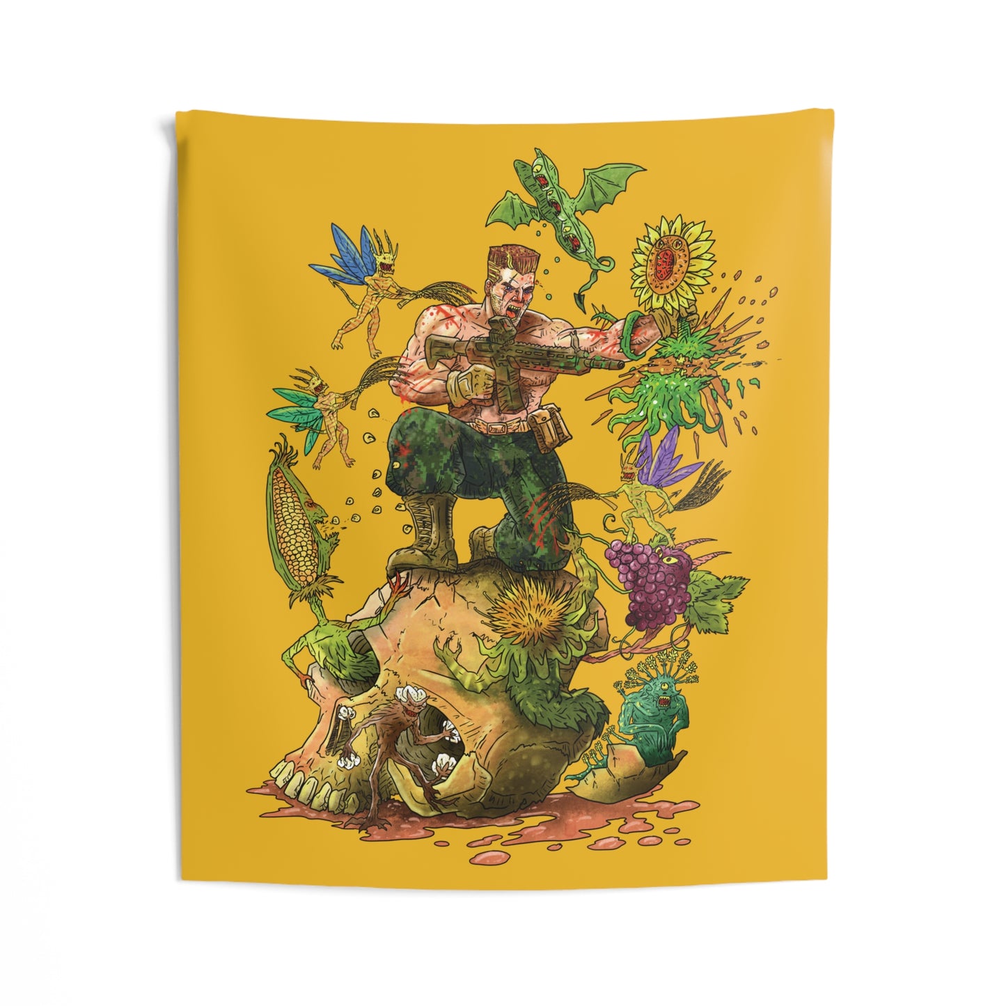 Tapestry - Seed oils (skull)