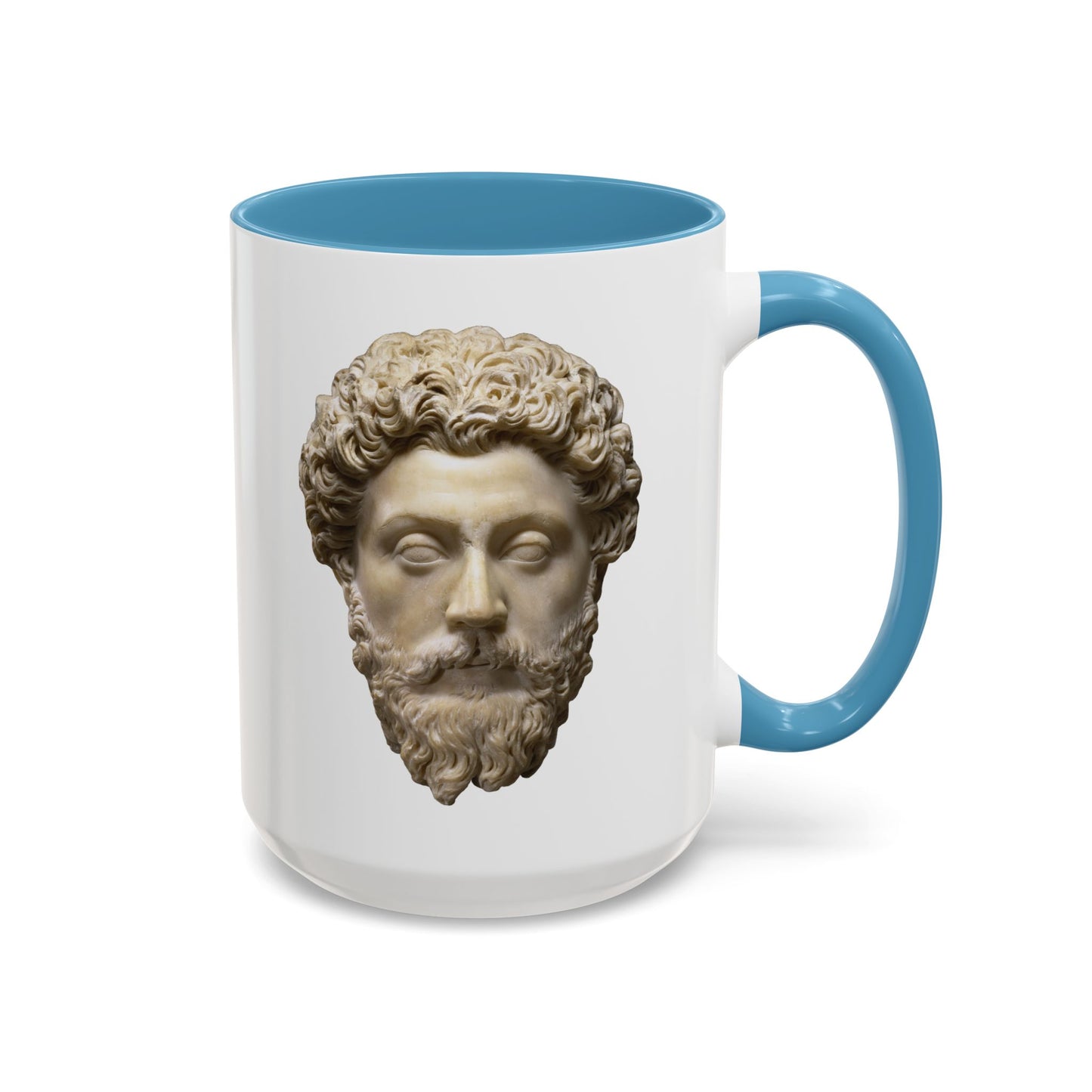 11oz/15oz mug of color - Marcus Aurelius - never let the future disturb you