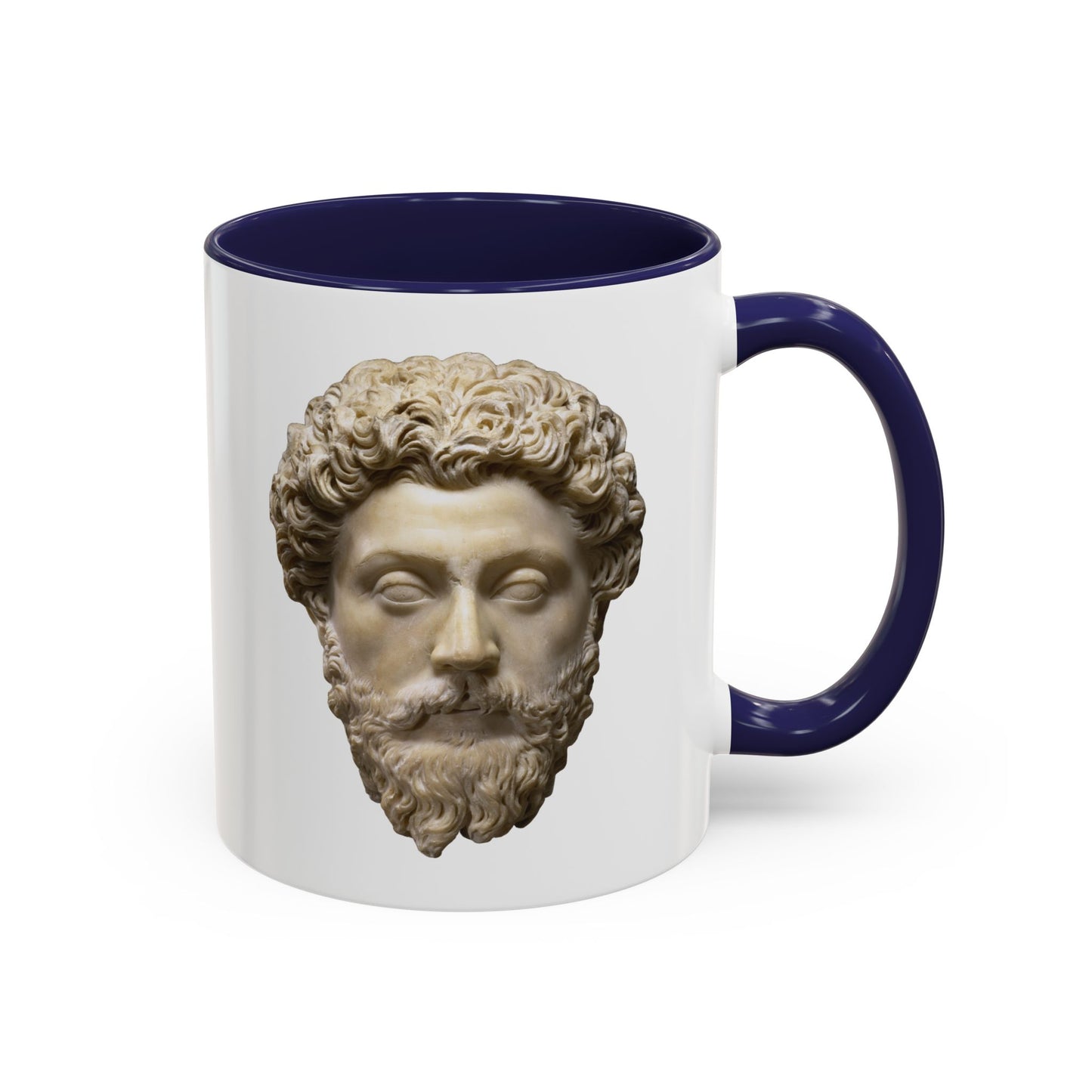 11oz/15oz mug of color - Marcus Aurelius - never let the future disturb you