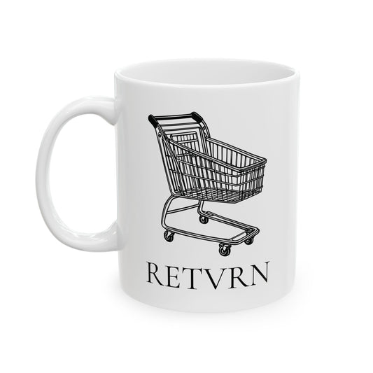 11oz ceramic mug - RETVRN