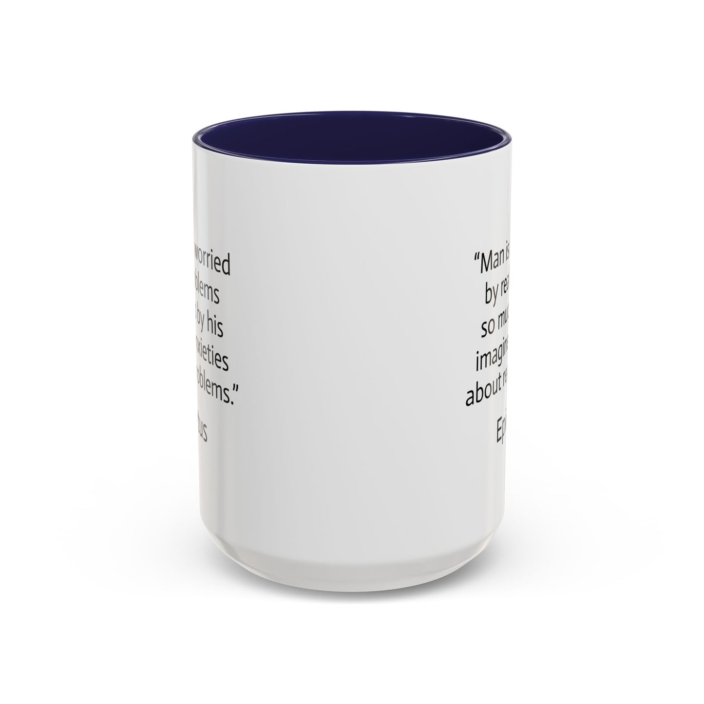 11oz/15oz mug of color - Imagined Anxieties quote