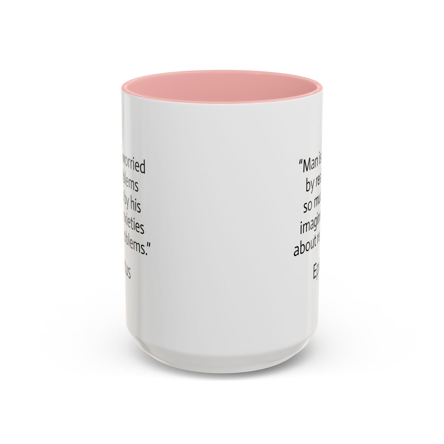 11oz/15oz mug of color - Imagined Anxieties quote