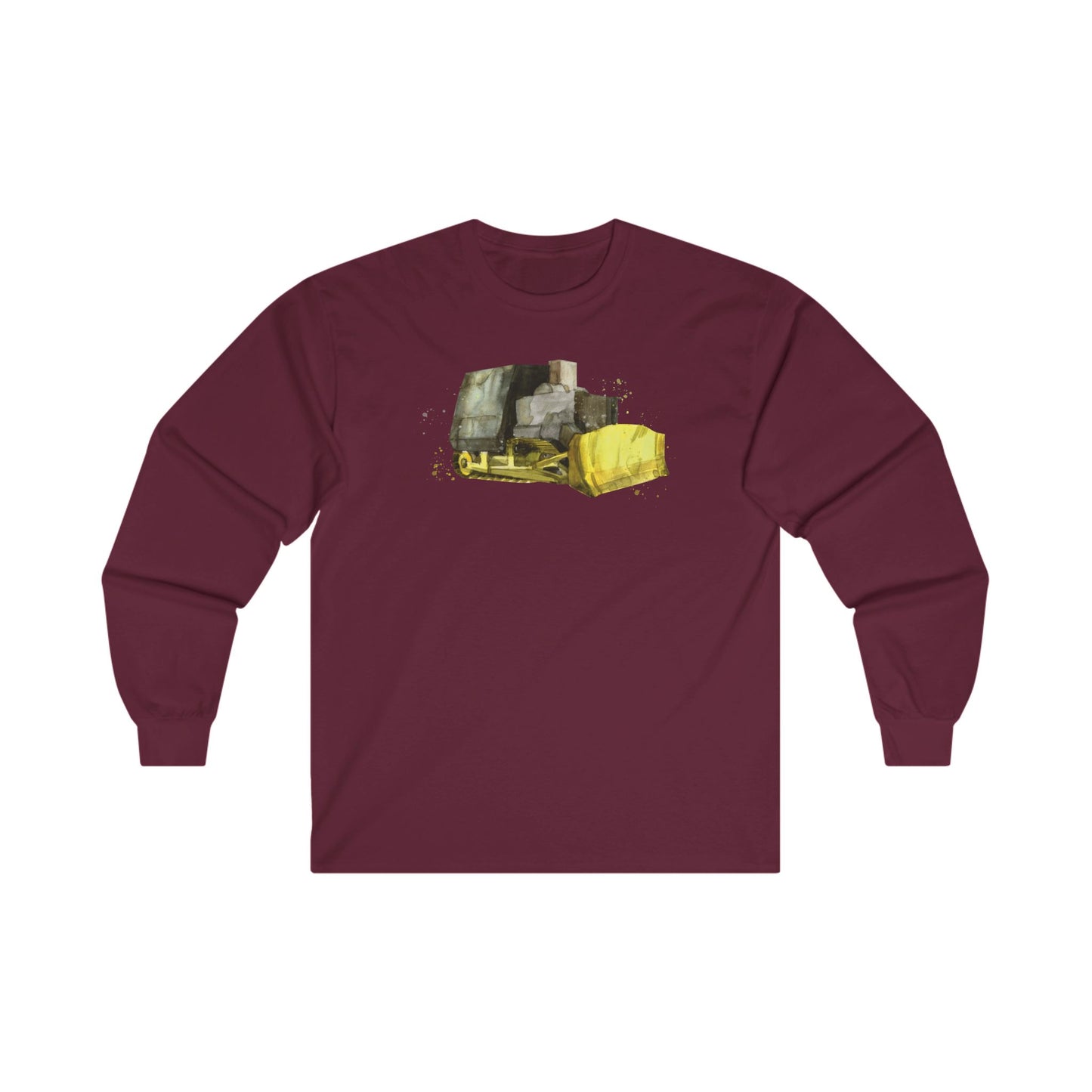 Long sleeve shirt  - Killdozer (watercolor painting)