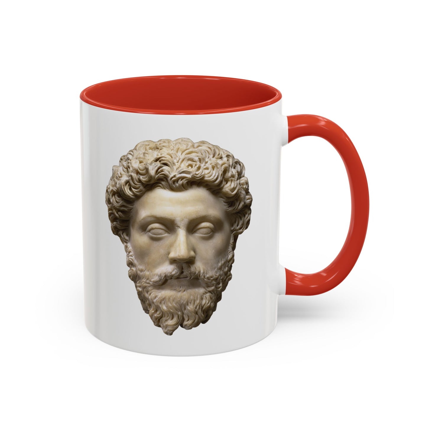 11oz/15oz mug of color - Marcus Aurelius - never let the future disturb you