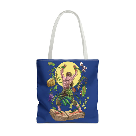 18"x18" tote bag - NO SEED OILS IN HERE (break free)