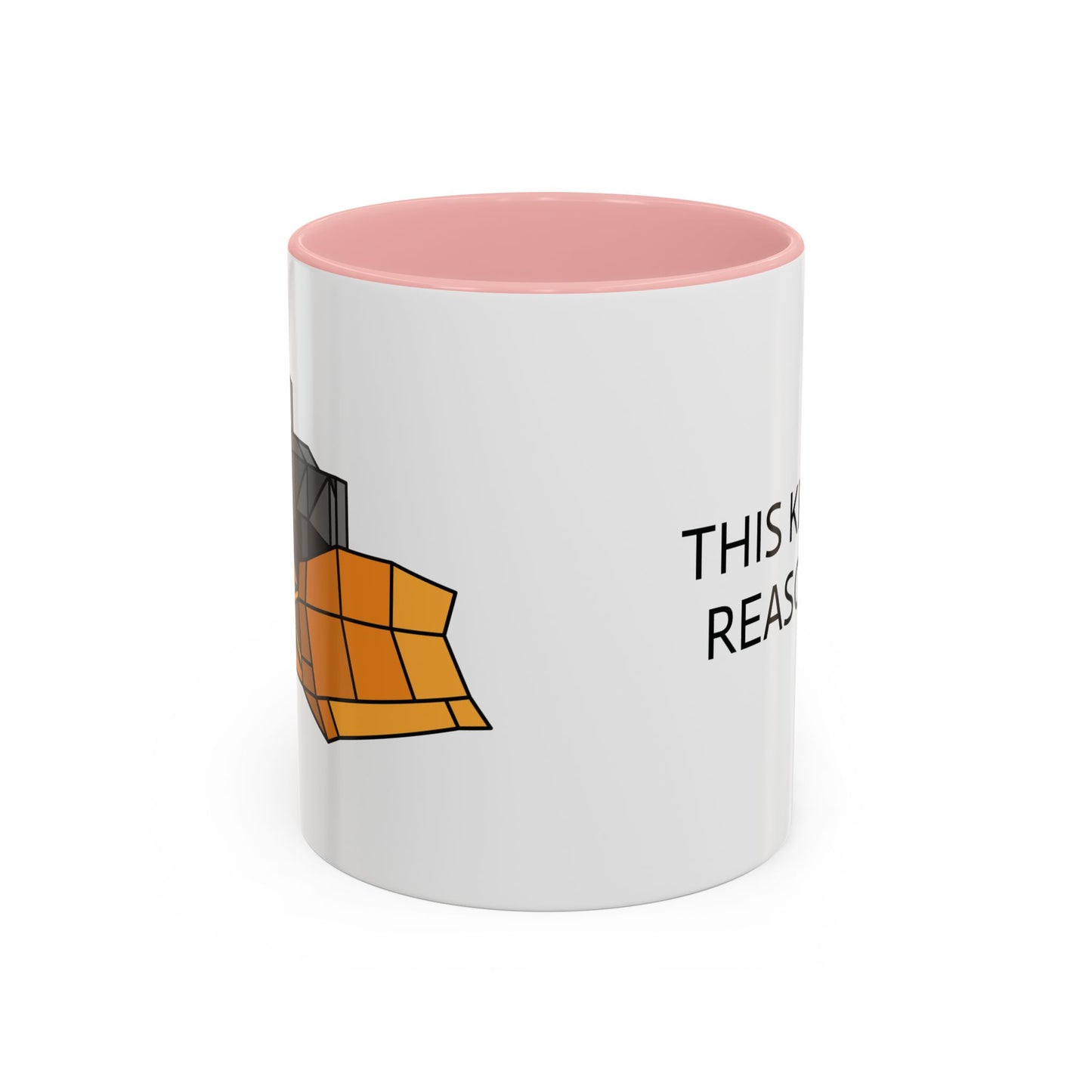 11oz/15oz mug of color - Killdozer - This keeps me reasonable (geometric)