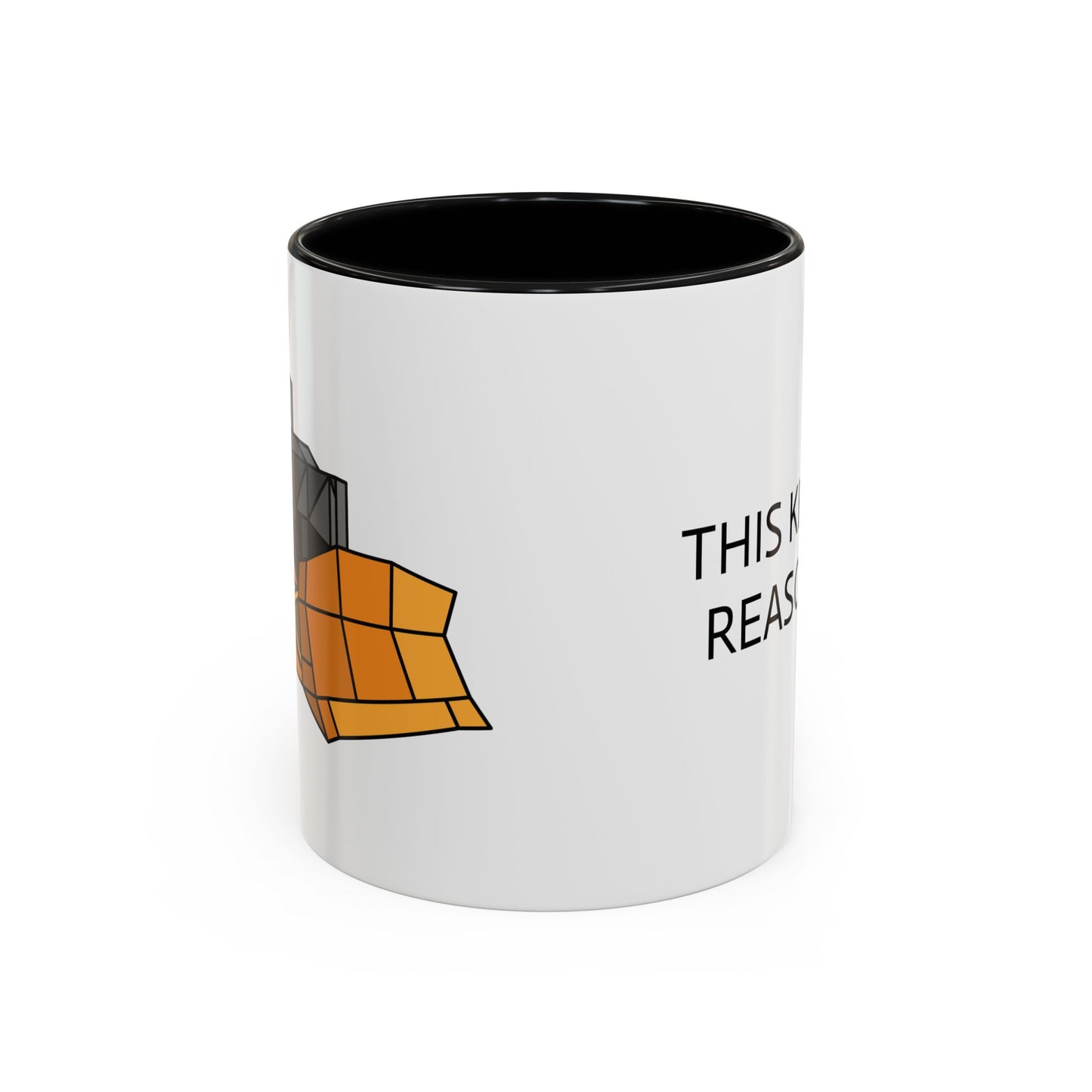 11oz/15oz mug of color - Killdozer - This keeps me reasonable (geometric)